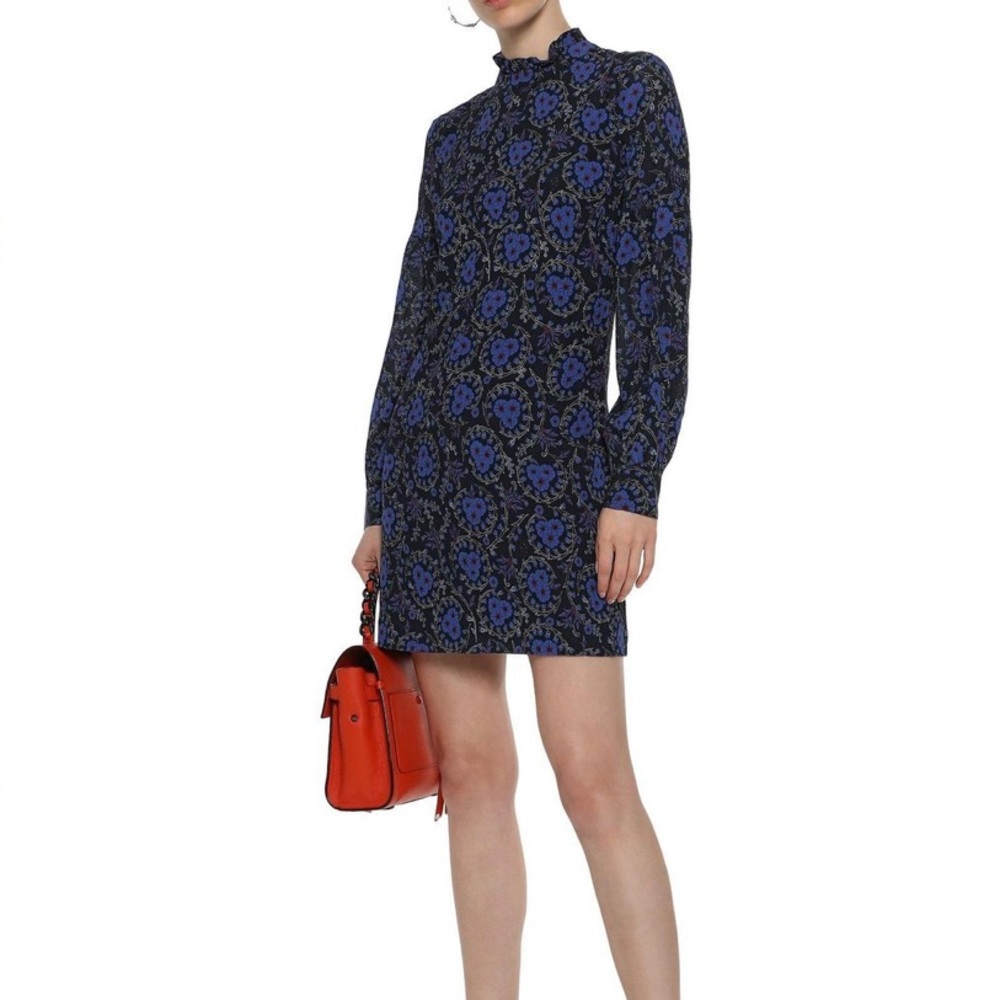 10 Crosby Derek Lam Women's Blue Short Dress; EUC